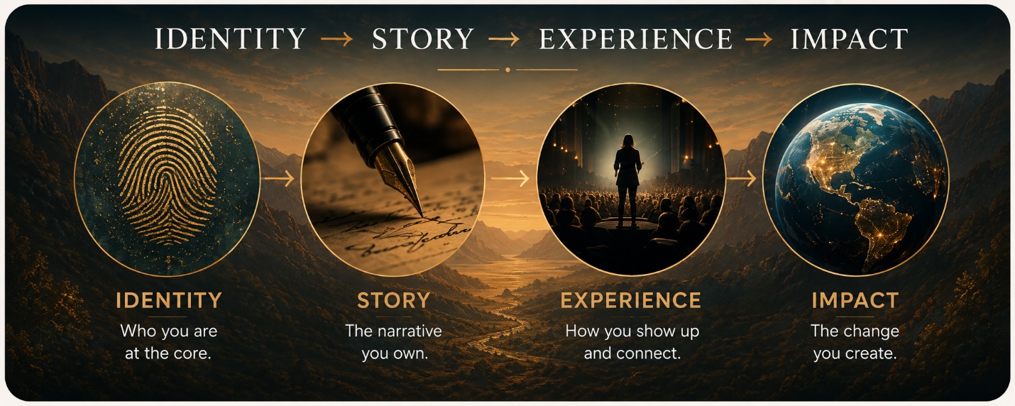 Identity, Story, Experience, Impact